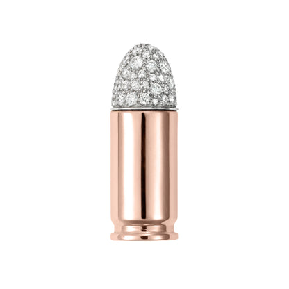 8MM BULLET EARRING
